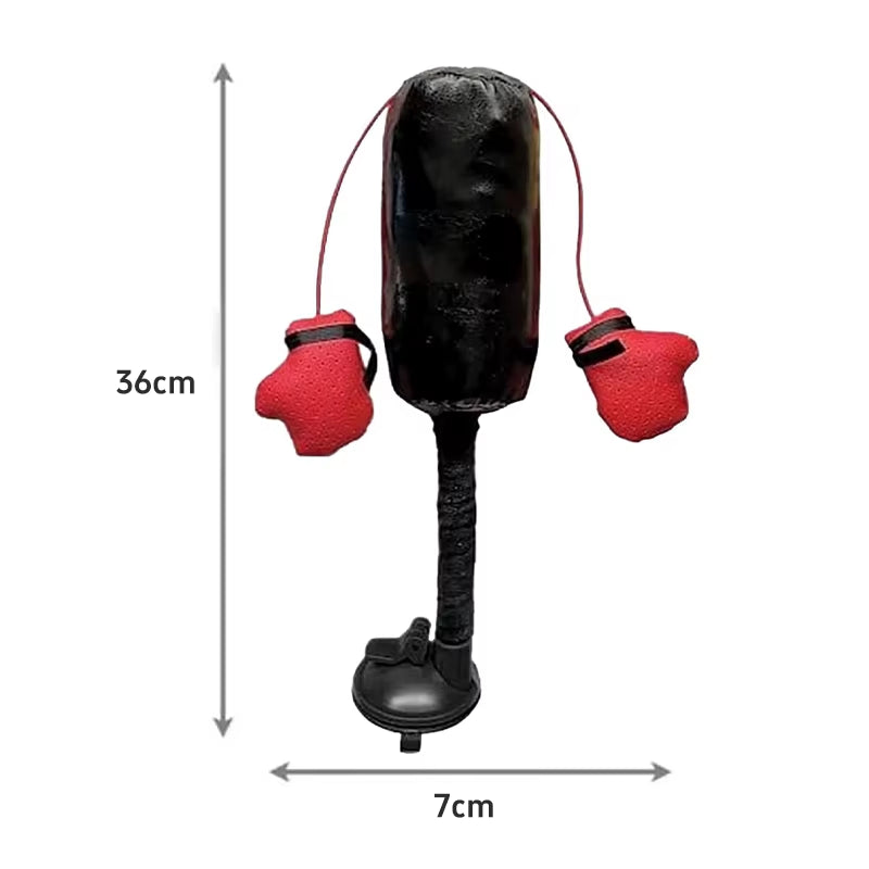 Interactive Cat Boxing Toy Cat Punching Bag Self-Standing Play Gym for Kittens Stress Relief Cat Toy Durable Scratch Trainer