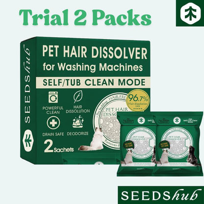 Seedshub Pet Hair Dissolver- Hair/ Pet Hair Remover,For Washing Machines, Pet Hair Removal, for Dog and Cat, Pet Owner Essentials, Washing Machine Cleaner, for Top and Front Load, Deep Cleaning, Deodorizer, Household Items, Home