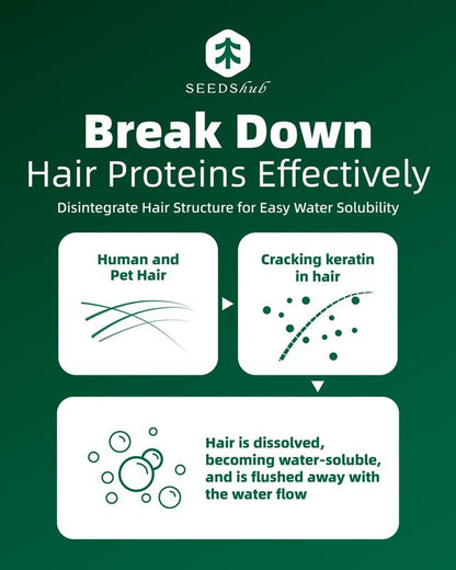 Seedshub Pet Hair Dissolver- Hair/ Pet Hair Remover,For Washing Machines, Pet Hair Removal, for Dog and Cat, Pet Owner Essentials, Washing Machine Cleaner, for Top and Front Load, Deep Cleaning, Deodorizer, Household Items, Home