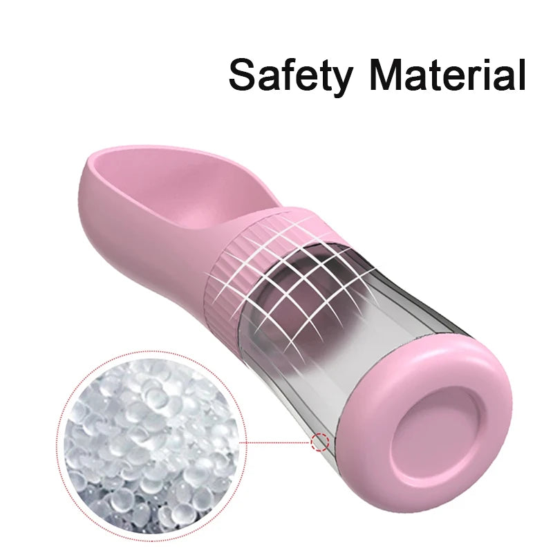 Portable Dog Water Bottle with Food Container Travel 2 in 1 Pet Water Dispenser for Small Large Dogs Cat Labrador Drinking Bowls