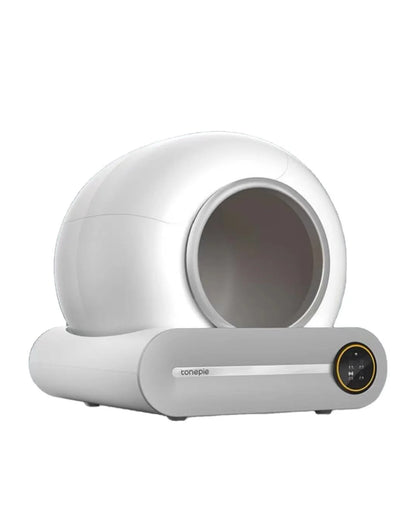 Self Cleaning Cat Litter Box, Ultra-Safe Protection Automatic Cat Litter Box, APP Control/Lower Entry/Large Capacity